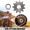 Dirt Bike Mini Bike Set 420 11T 17mm Front Engine Sprocket