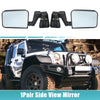 Jeep Wrangler (1987-1995, 1997-2002) - 2 x Quality Pair Side View Mirrors