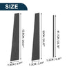 Toyota 4Runner (2003-2009) Carbon Fiber Black 6pcs Door Pillar Window Trim