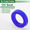 Oil Seal Seal Ring Rotary Shaft Seal TPU 32x48x10mm Blue 5 Pcs
