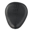 Harley Bobber Chopper Black Alligator Leather Solo Driver Seat
