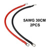 Battery Connections for All Vehicles 12V Battery Cable / 2pcs 30cm / Cable