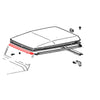 Toyota Land Cruiser BJ40 BJ44 FJ45 HJ47 1969-1986 Front Roof Weatherstrip Seal