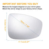 Mazda CX-5 Heated Left Right Mirror Glass w/ Backing Plate (2013-2014)