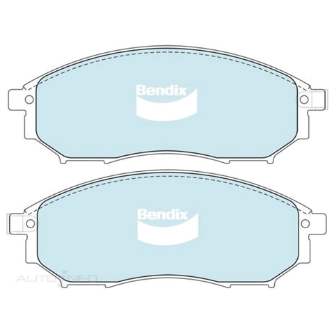 Nissan Navara D40 4WD Front Disc Brake Pad Set (2005 - 2015)