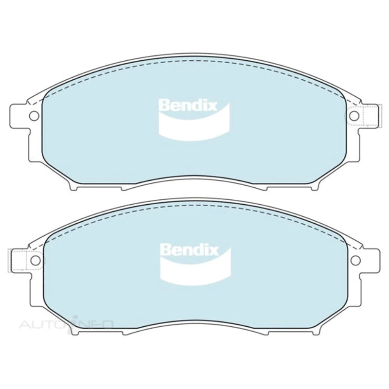 Nissan Navara D40 4WD Front Disc Brake Pad Set (2005 - 2015)