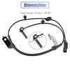 Jeep Compass ABS Sensor Set Front Left Right (2007-2017)