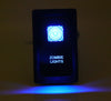 Dual LED Backlit ZOMBIE LIGHTS Rocker Switch