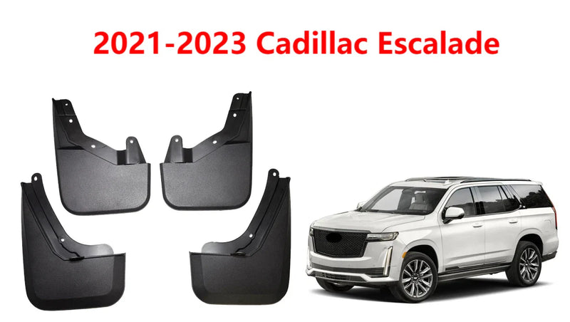 2021-2023 Cadillac Escalade Fender Mud Flaps Splash Guards (2021-2023)