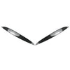 VW Golf MK4 Carbon Fiber Headlight Eyebrow Eyelid Covers (1997-2005)