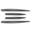Mercedes Benz A Class Fog Light Strips Grille Cover Trim Carbon (2023)