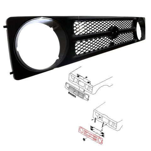 Suzuki Jimny Sierra Samurai 1992-1995 Front Grille Assembly