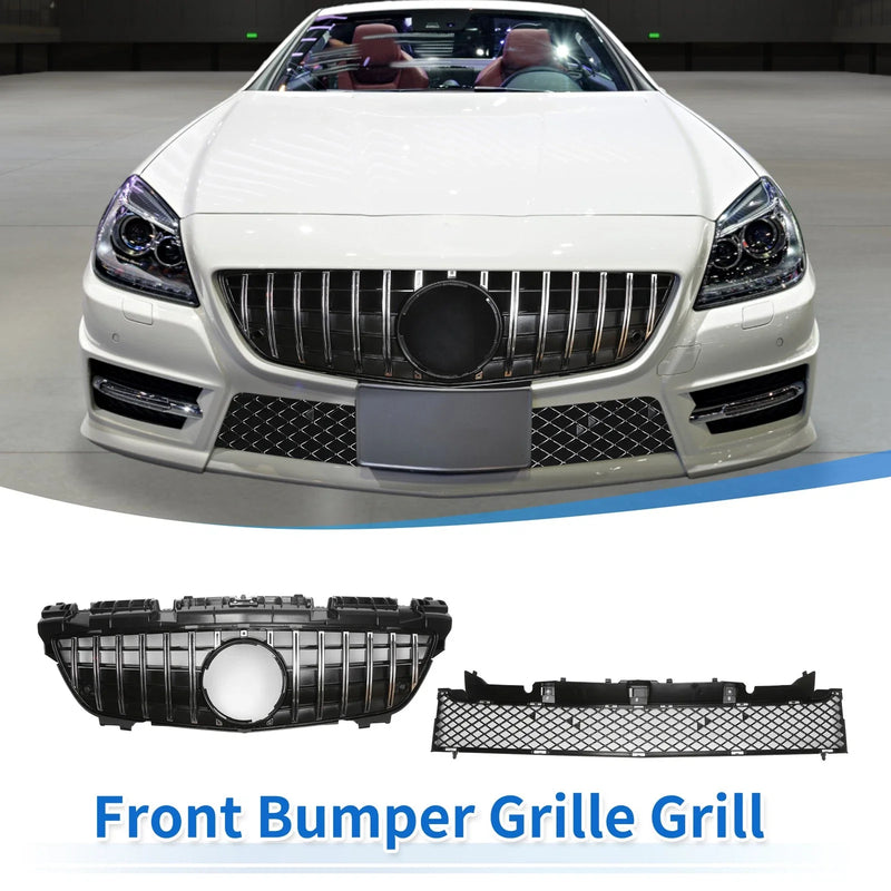 Mercedes-Benz SLK200 Front Upper Bumper Grille (2000-2004)