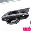 Toyota Highlander ABS Carbon Fiber Door Handle Bowl Cup Covers (2020–2024)