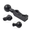 Motorcycle - Black Universal Ball Head Base GPS Phone Holder Clamp