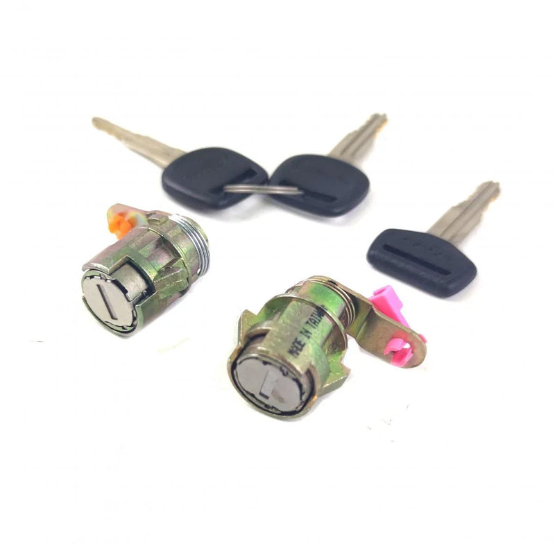 Door Lock Safety Key Set L+R Fits Toyota Hilux LN85 LN86 LN90 Pickup 1989-95 D08