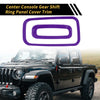 Jeep Wrangler JK JKU Console Gear Shift Ring Panel Cover Trim (2007-2018)
