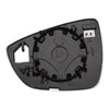 Ford Focus Right Side White Heated Mirror Glass w/ Back Convex (2018-2023)