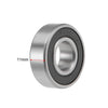 Chrome Steel P6 Deep Groove Ball Bearing 15x35x11mm 10pcs