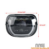 Harley Street Glide LED Front Headlight Hi/Low Beam (2023-2025)
