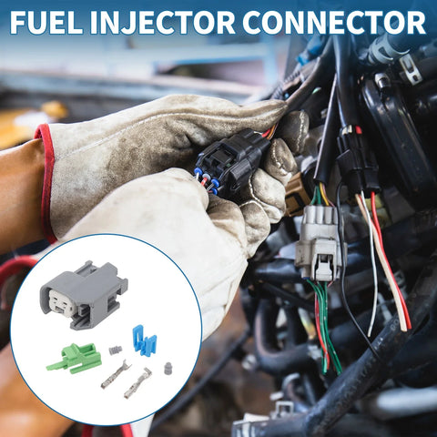 Chevrolet EV6 2 Pin Fuel Injector Connector