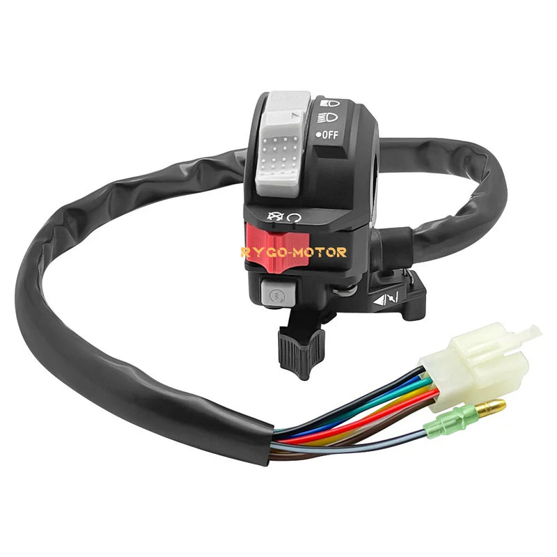 Yamaha Kodiak 400 Left Handlebar Start Kill Switch Headlight (2000–2001)
