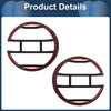 Ford Bronco 2021-2024 Headlight Trim Bezels (2 x Red)