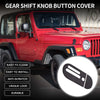 Jeep Wrangler JK 2-Door & JKU 4-Door Gear Shift Box Panel Decal (2007-2010)