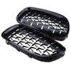 BMW 5-Series F10 F11 F18 528i 535i Black Front Kidney Grille (2010-2016)