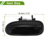 Honda Civic (1996-2000) Black Rear Left Exterior Door Handle