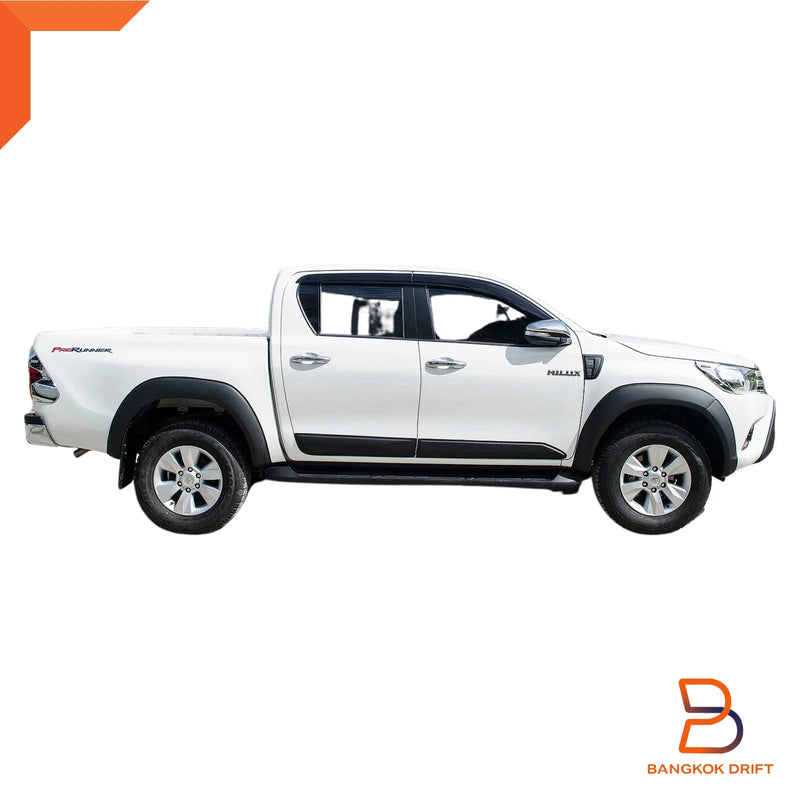 Toyota Hilux Ute Revo SR5 6" Matte Black Fender Flares (2015-2018)