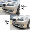 BMW 5 Series F10 (2011-2014) Black Front Bumper Spoiler Lip