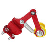 ATV Dirt Bike Red & Yellow Universal Bolt On Chain Tensioner Roller Adjuster