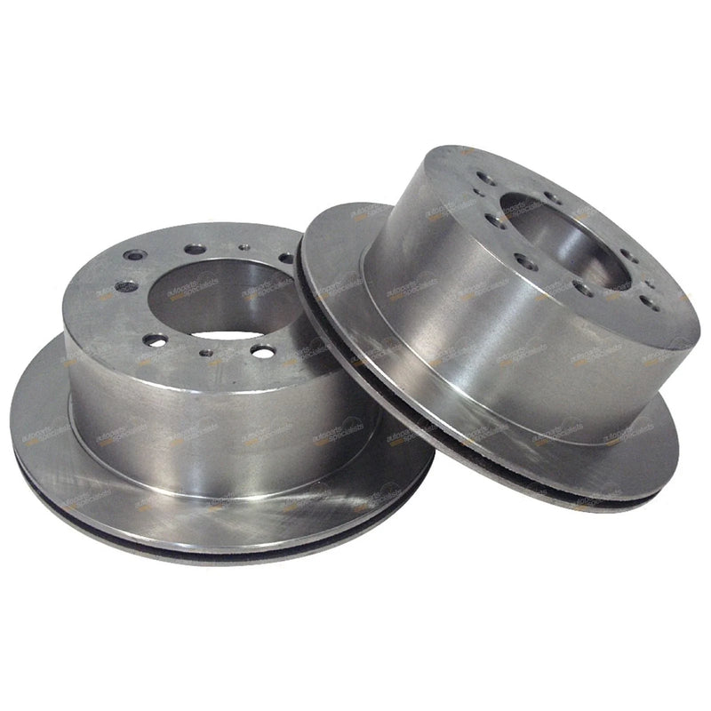 Landcruiser 80 Series 2 x Rear Disc Rotors (1990–1998)