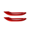 Tesla Model 3 Y 4Pcs Red Door Handle Covers (2017-2023)