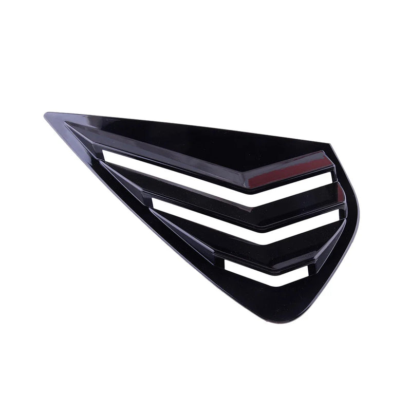 Kia Forte 2 x Gloss Black Side Window Blind Covers (2019-2022)