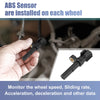Dodge Ram 1500 1 x Rear Side ABS Wheel Speed Sensor (2007 - 2010)
