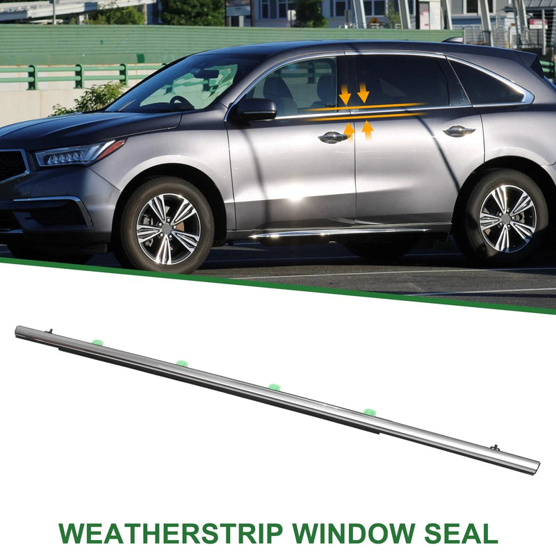 Acura RDX 1 Pcs Weatherstrip Window Seal Rear Right (2013-2018)