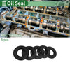 Make Model Oil Seal / 40x75x8mm / Rotary Shaft Seal NBR Black