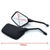 Mobility Scooter 10MM Universal Black Scooter Mirrors