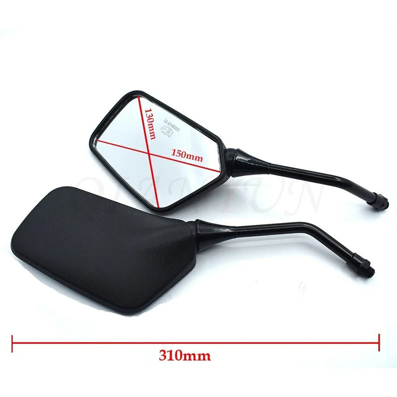 Mobility Scooter 10MM Universal Black Scooter Mirrors