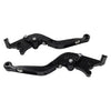 Honda CBR600RR CBR1000RR Black Extendable Brake Clutch Levers (07-22 08-21)