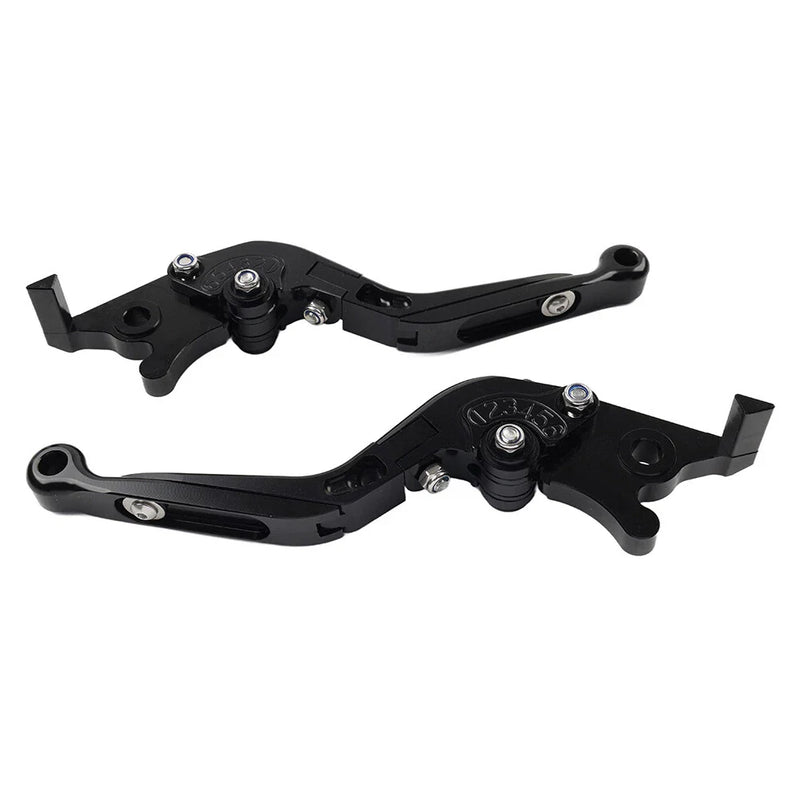 Honda CBR600RR CBR1000RR Black Extendable Brake Clutch Levers (07-22 08-21)