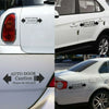 Car 1 x Auto Door Caution Do Not Pull Decal Sticker