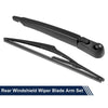 Mercedes-Benz A-Class Rear Windshield Wiper Blade Arm Set 12" (2005-2012)