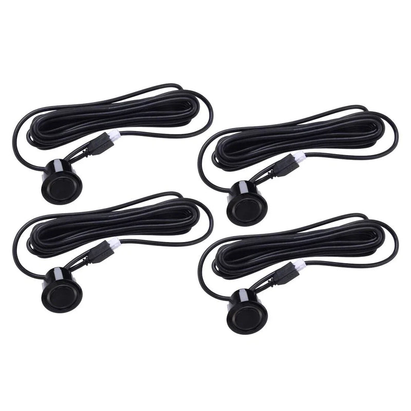 4 x Bumper Reverse Backup Parking Sensors with 250cm Cable