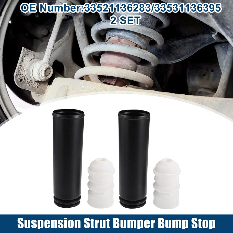 BMW 318i Suspension Strut Bump Stops with Dust Sleeves (1992-1998)