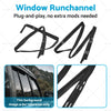 Mitsubishi Pajero Montero QTR Runchannel Window (2000-2006)