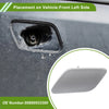 Porsche Cayenne 92A (2011-2018) - Silver Tone Washer Nozzle Cover