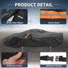 Chevrolet Corvette Aluminum Film Waterproof Car Cover with Driver Zipper